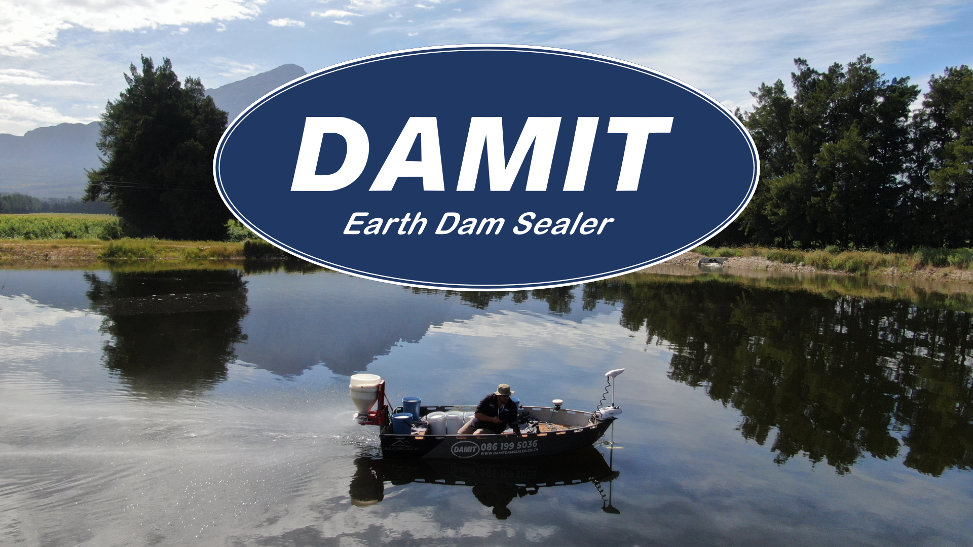 After applying Damit, no leakage whatsoever. – Aquaplastech