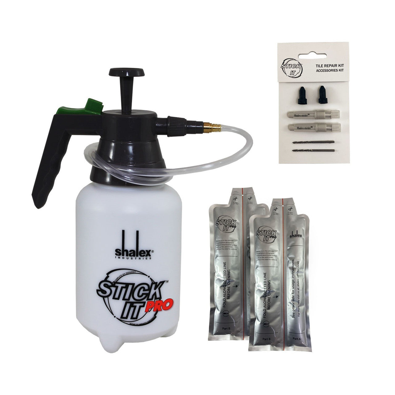 Stickit Pro Epoxy  Tile Repair - 1kg Kit